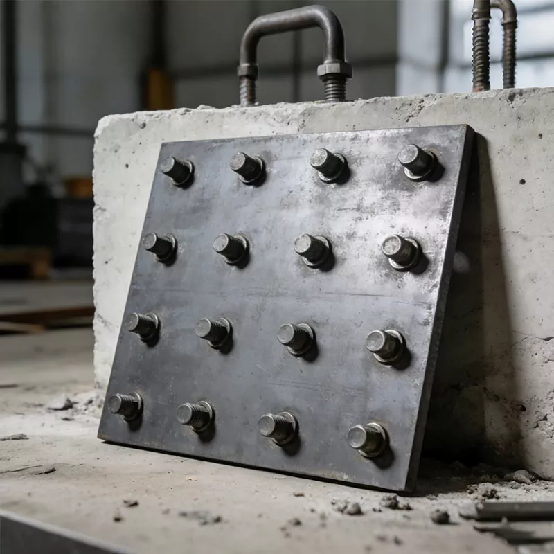 Вбудована сталева пластина