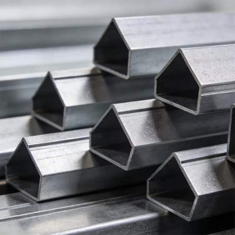 Квадратна труба з гострим кутом